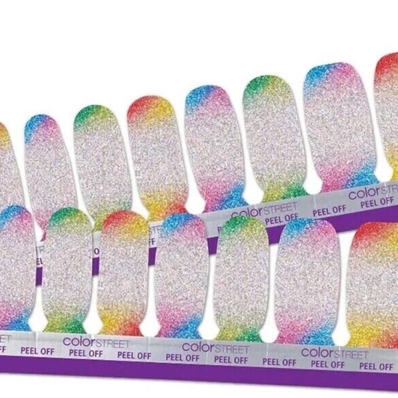 Color Street Other - THROWING SHADE Retired Color Street 100% Real Nail Polish Strips NEW in Box